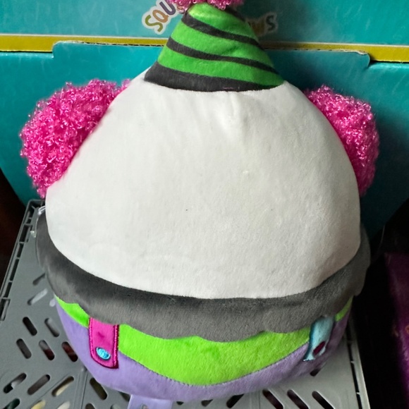 Squishmallows blacklight Umberto & Resul the clown clowns HTF Claire’s exclusive - Picture 4 of 9